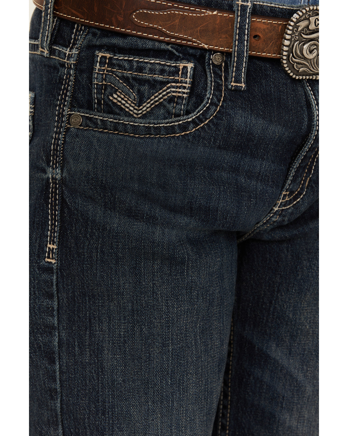 Boys' Dark Wash Moonlight Slim Bootcut Stretch Denim Jeans | Cody James Boys|Clothing