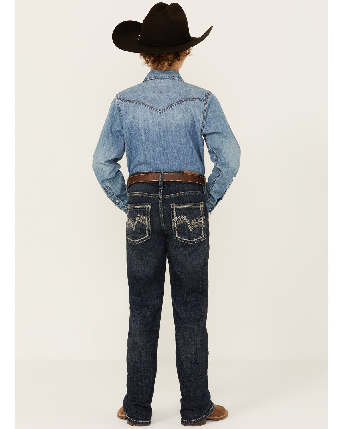 Boys' Dark Wash Moonlight Slim Stretch Bootcut Jeans | Cody James Boys|Clothing