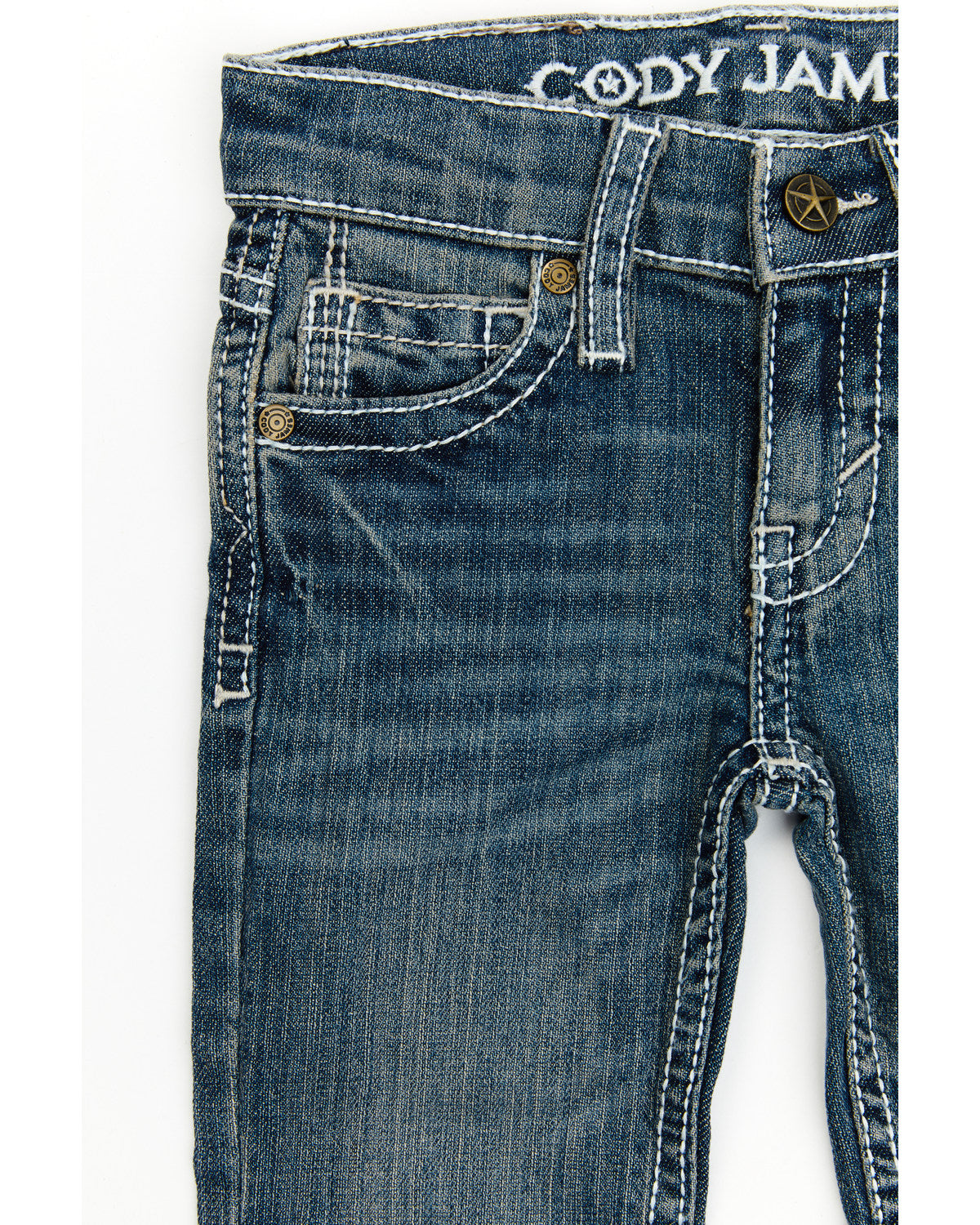 Toddler Boys' Stone Cold Wash Slim Boot Stretch Jeans | Cody James Boys|Clothing