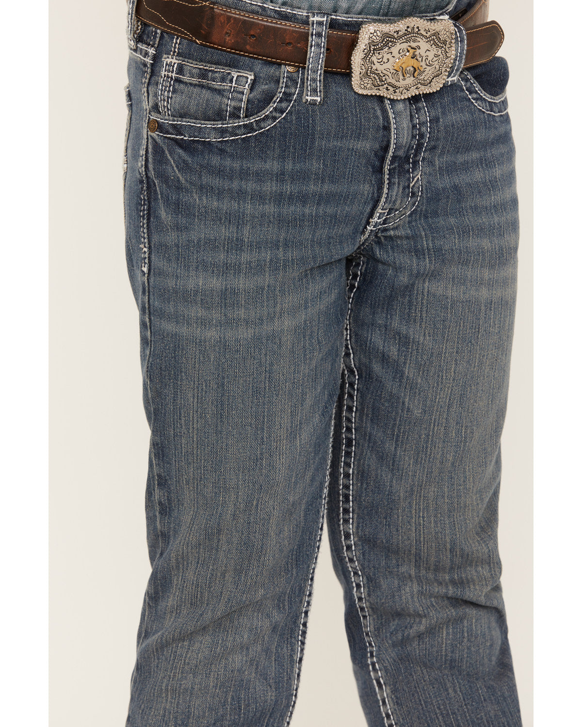 Boys' Stone Cold Wash Slim Boot Stretch Jeans | Cody James Boys|Clothing
