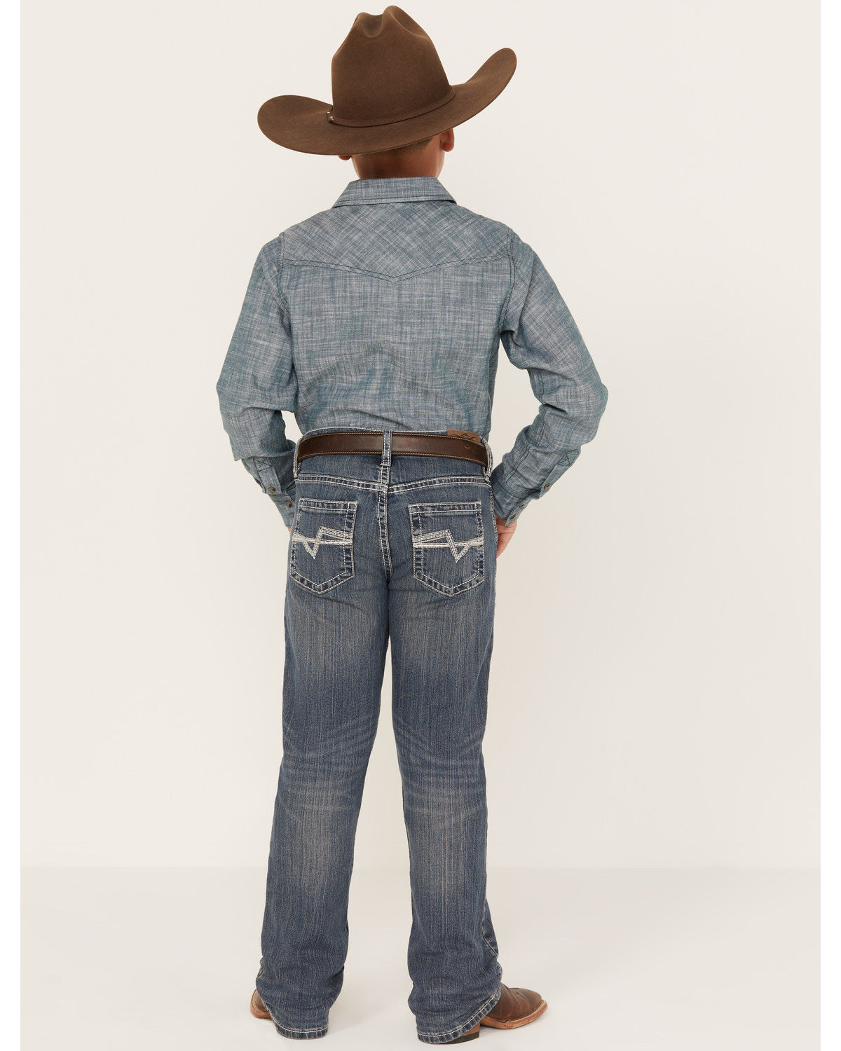 Boys' Stone Cold Wash Slim Boot Stretch Jeans | Cody James Boys|Clothing