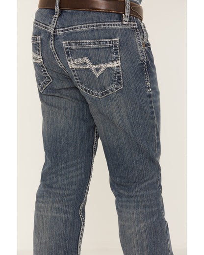 Boys' Stone Cold Wash Slim Boot Stretch Jeans | Cody James Boys|Clothing