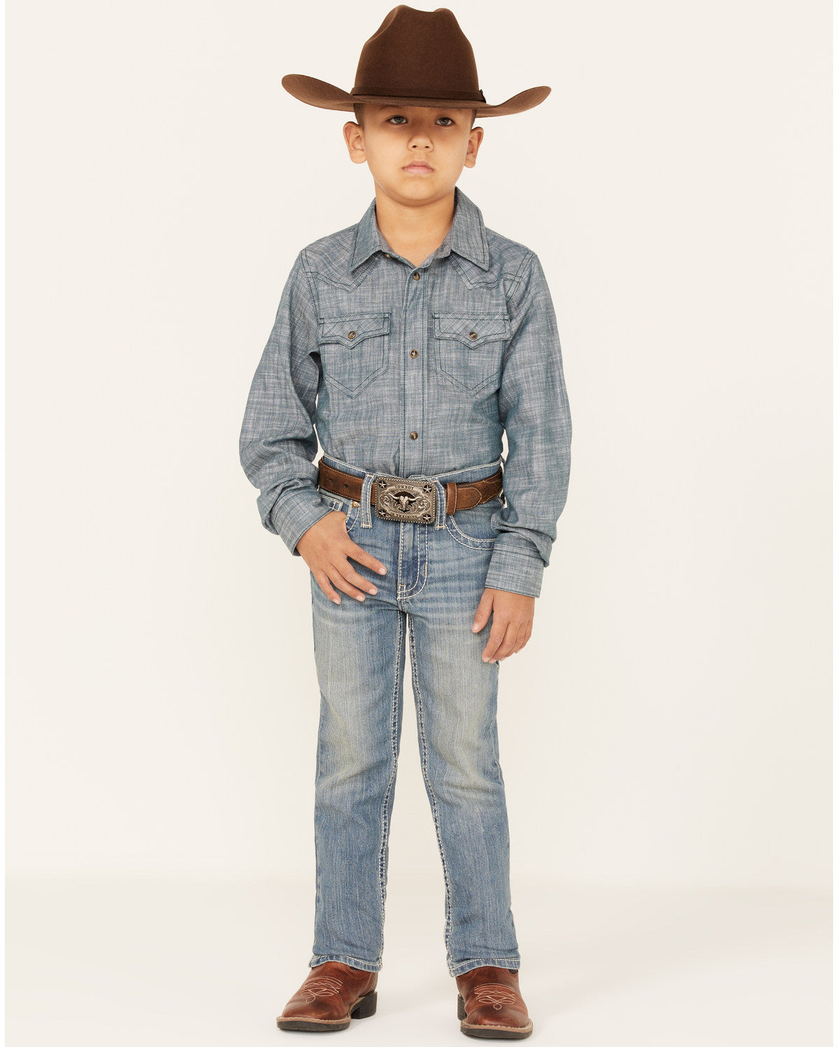 Boys' Clovehitch Light Wash Stretch Slim Straight Jeans | Cody James Boys|Sale|Clothing