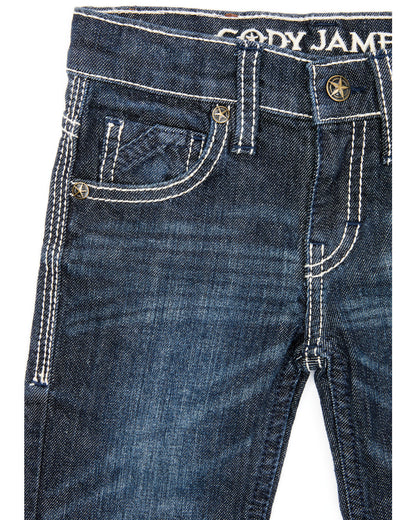 Toddler Boys' Night Hawk Medium Wash Mid Rise Stretch Relax | Cody James Boys|Clothing