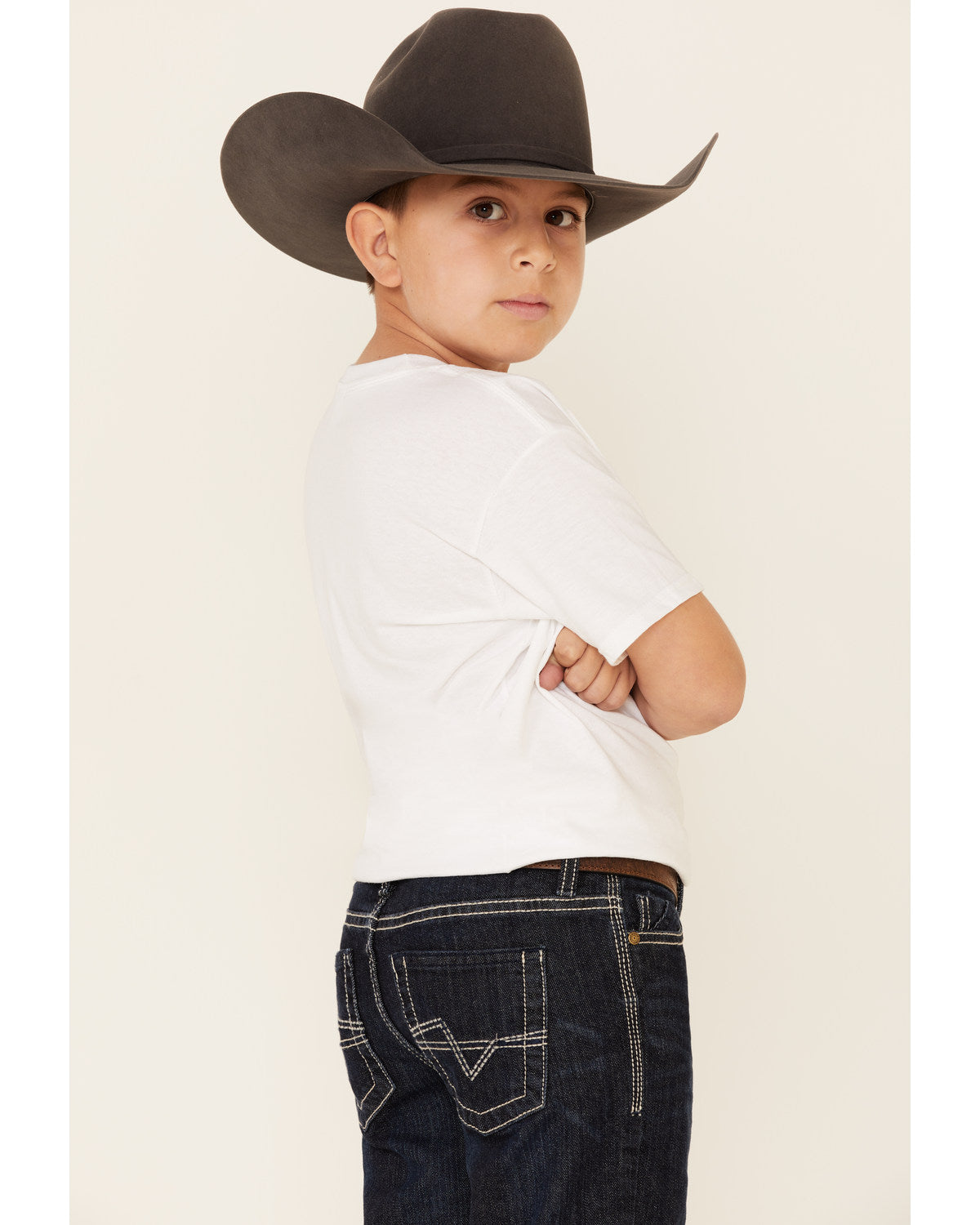 Boys' Night Hawk Medium Wash Mid Rise Stretch Relaxed Bootc | Cody James Boys|Clothing