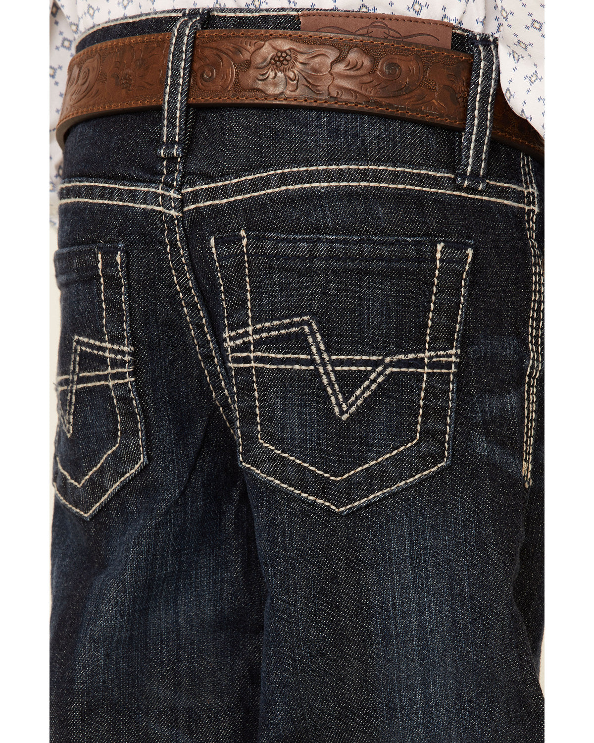 Little Boys' Night Hawk Medium Wash Mid Rise Stretch Relaxe | Cody James Boys|Clothing