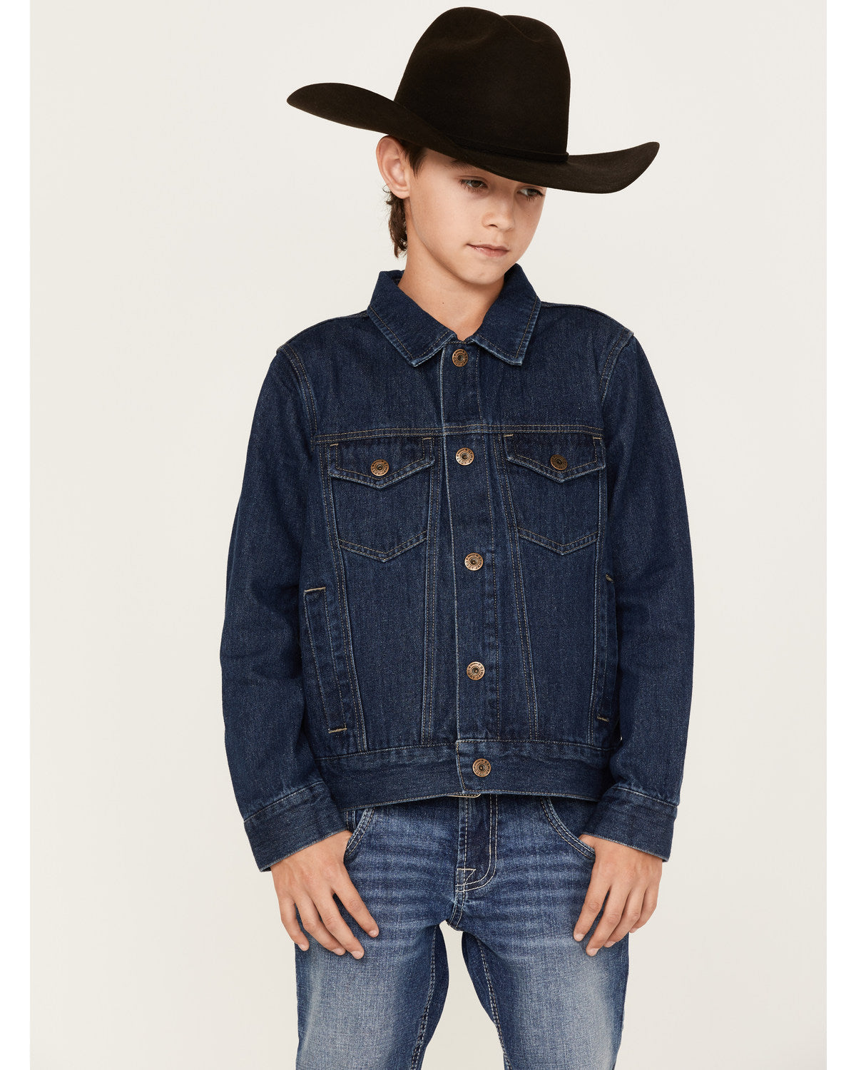 Boys' Coasting Medium Wash Unlined Denim Jacket | Cody James Boys|Clothing|Sale