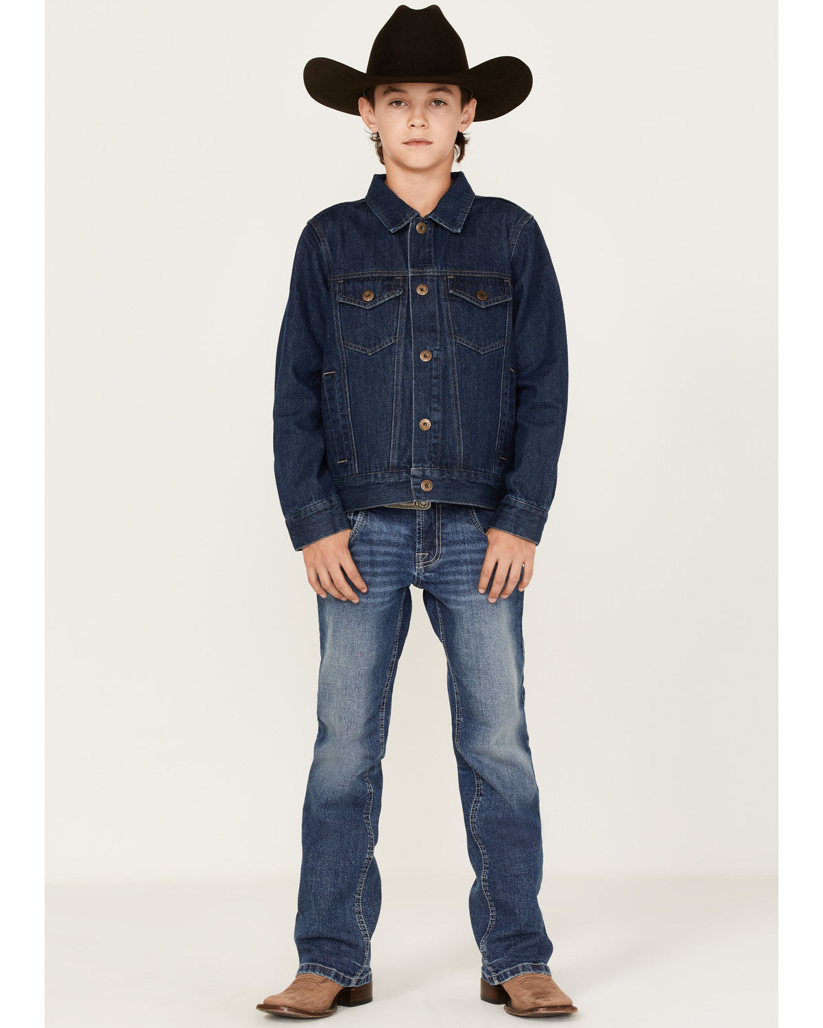 Boys' Coasting Medium Wash Unlined Denim Jacket | Cody James Boys|Clothing|Sale