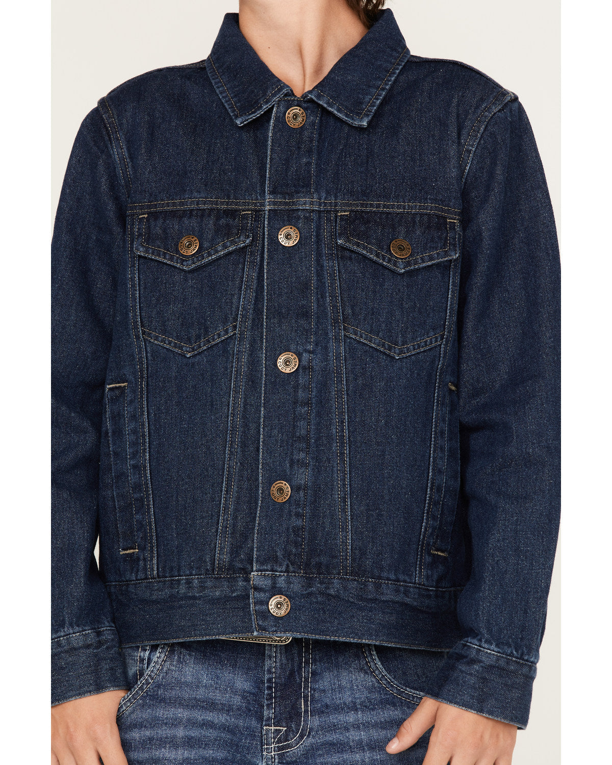 Boys' Coasting Medium Wash Unlined Denim Jacket | Cody James Boys|Clothing|Sale