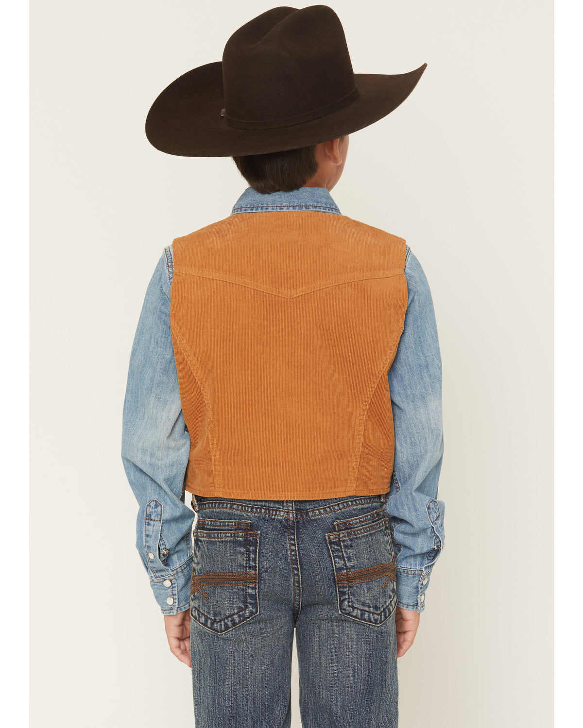 Boys' William Corduroy Western Vest | Cody James Boys|Sale|Clothing