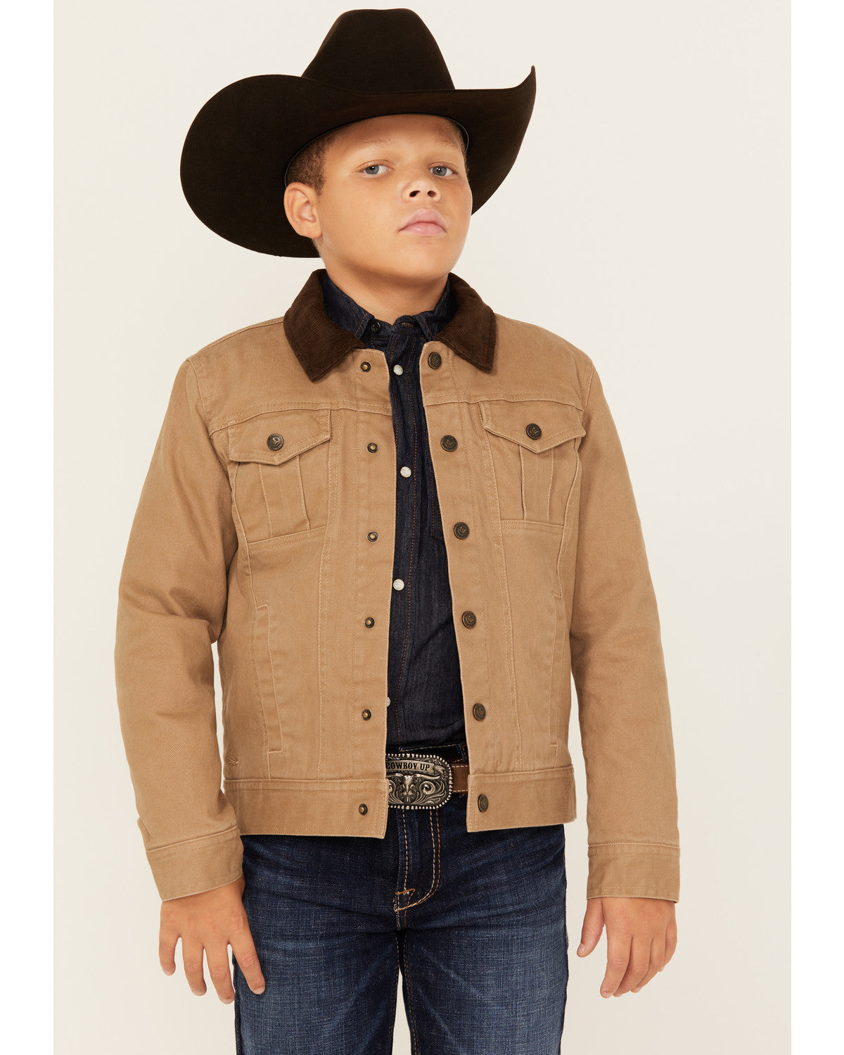 Boys' Ozark Washed Canvas Rancher Jacket | Cody James Boys|Clothing
