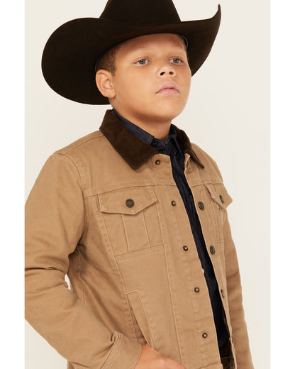 Boys' Ozark Washed Canvas Rancher Jacket | Cody James Boys|Clothing