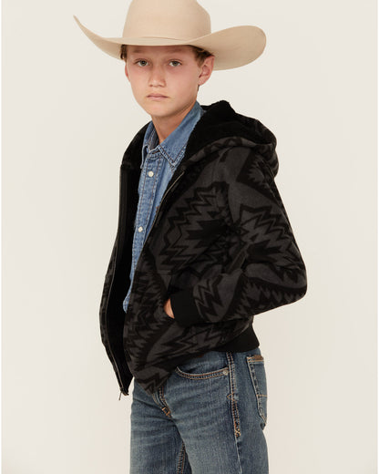 Boys' Basin Southwestern Print Hooded Jacket | Cody James Boys|Sale|Clothing