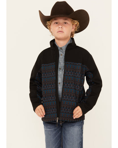 Boys' Color Block Pattern Softshell Jacket | Cody James Boys|Sale|Clothing