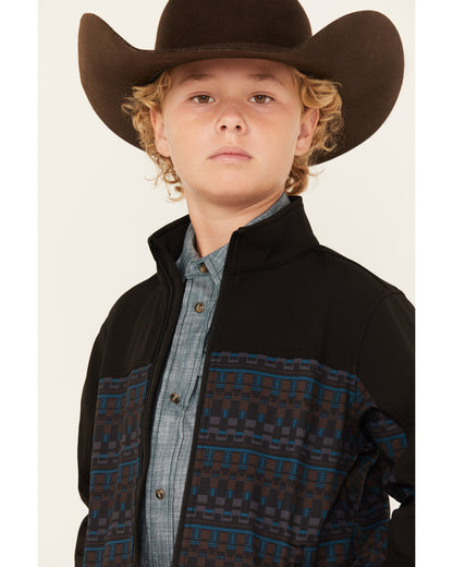 Boys' Color Block Pattern Softshell Jacket | Cody James Boys|Sale|Clothing