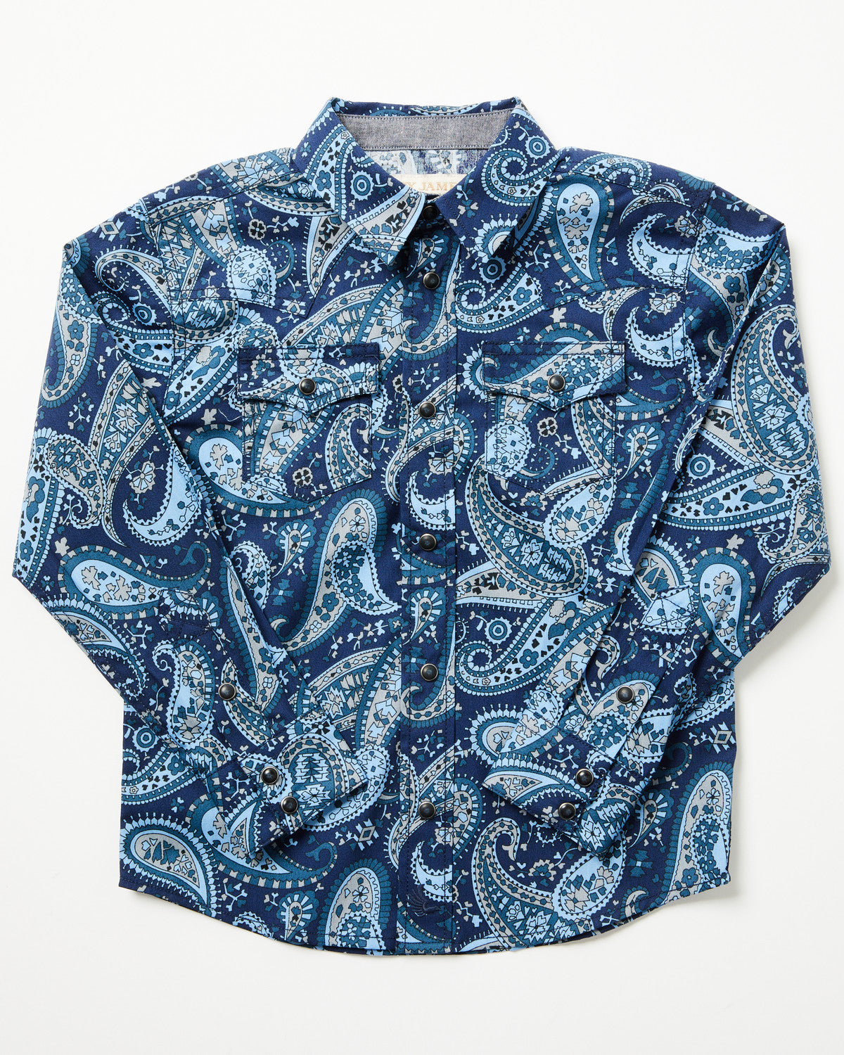 Toddler Boys' Westward Paisley Print Long Sleeve Snap Weste | Cody James Boys|Sale|Clothing