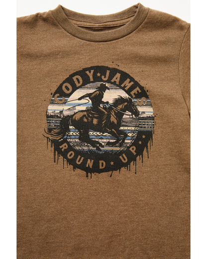 Toddler Boys' Rodeo Round Up Short Sleeve Graphic T-Shirt | Cody James Boys|Clothing