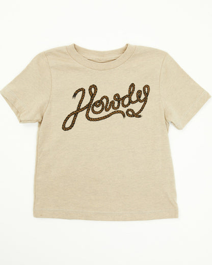 Toddler Boys' Howdy Short Sleeve Graphic T-Shirt | Cody James Boys|Clothing