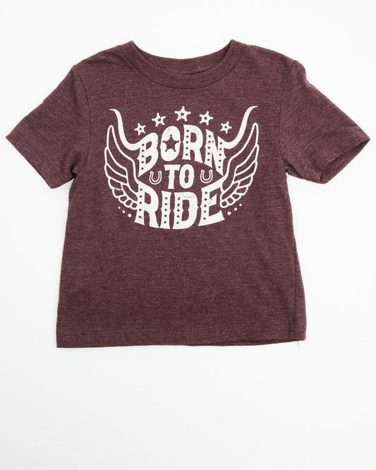 Toddler Boys' Born To Ride Short Sleeve Graphic Tee | Cody James Boys|Sale|Clothing
