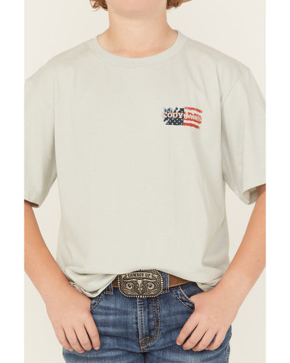 Boys' Rugged Flag Short Sleeve T-Shirt | Cody James Boys|Clothing