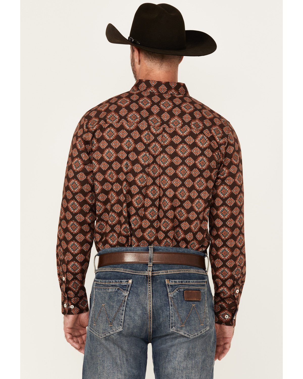 Men's Bite The Bullet Southwestern Print Long Sleeve Button | Cody James Boys|Clothing|Sale