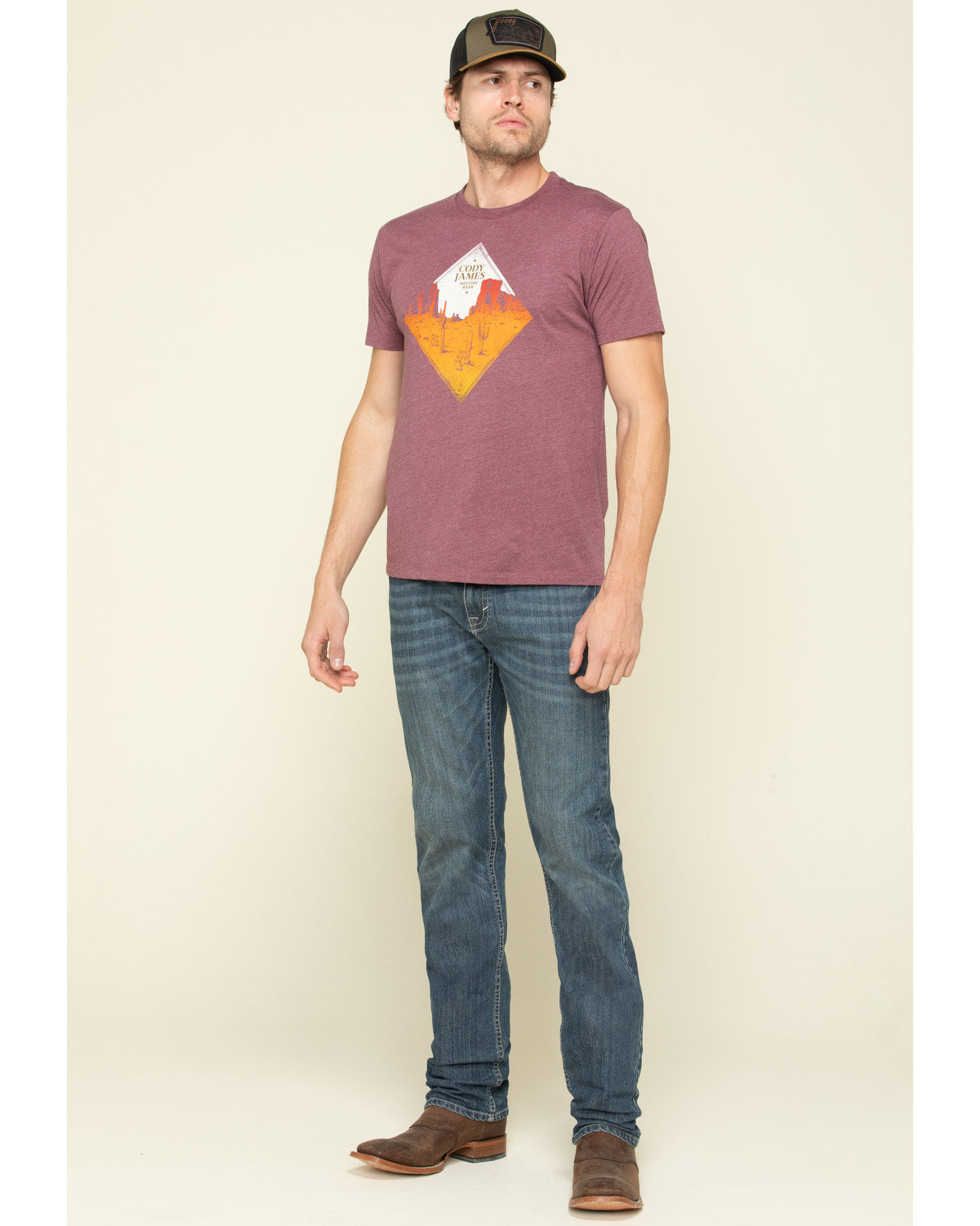 Men's Stone Cold Wash Jackson Slim Straight Stretch Denim J | Cody James Boys|Clothing