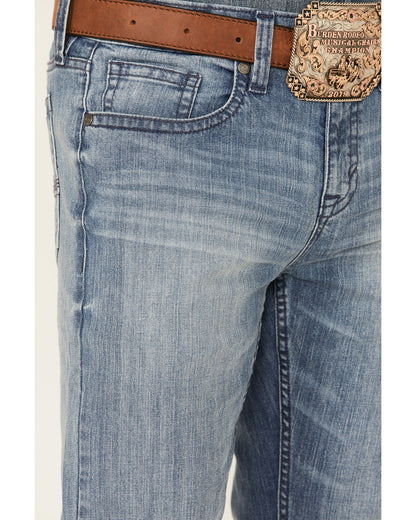 Men's Buckskin Wash Jackson Slim Straight Stretch Denim Jea | Cody James Boys|Clothing