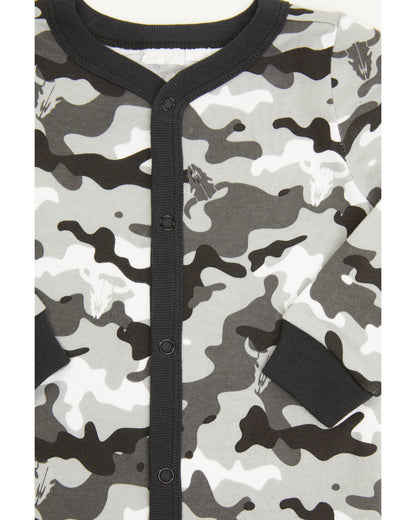 Infant Boys' Printed Jersey Steer Head & Camo Sleep Set | Cody James Boys|Sale|Clothing