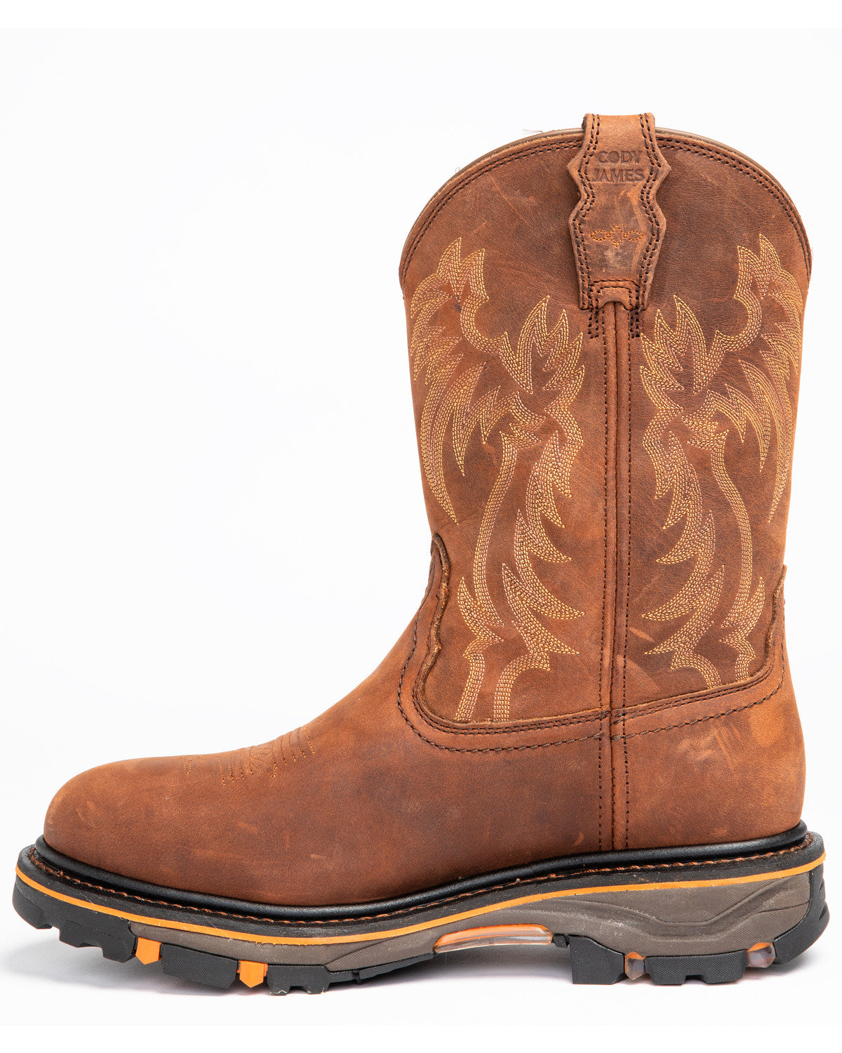 Men's 11" Waterproof Decimator Western Work Boots - Steel T | Cody James Sale