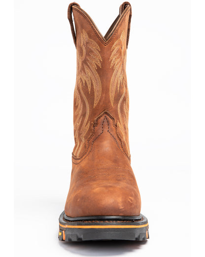 Men's 11" Waterproof Decimator Western Work Boots - Steel T | Cody James Sale