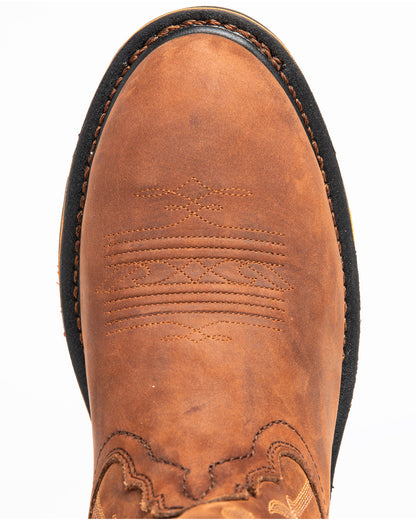 Men's 11" Waterproof Decimator Western Work Boots - Steel T | Cody James Sale
