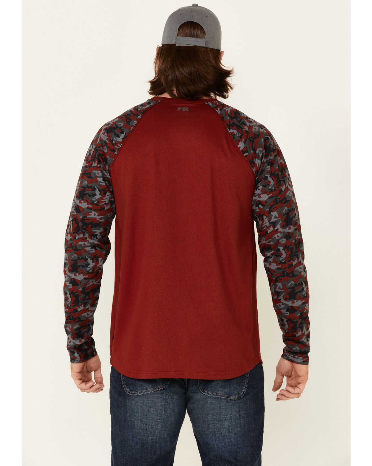 Men's FR Chili Long Sleeve Work Raglan T-Shirt | Cody James Sale