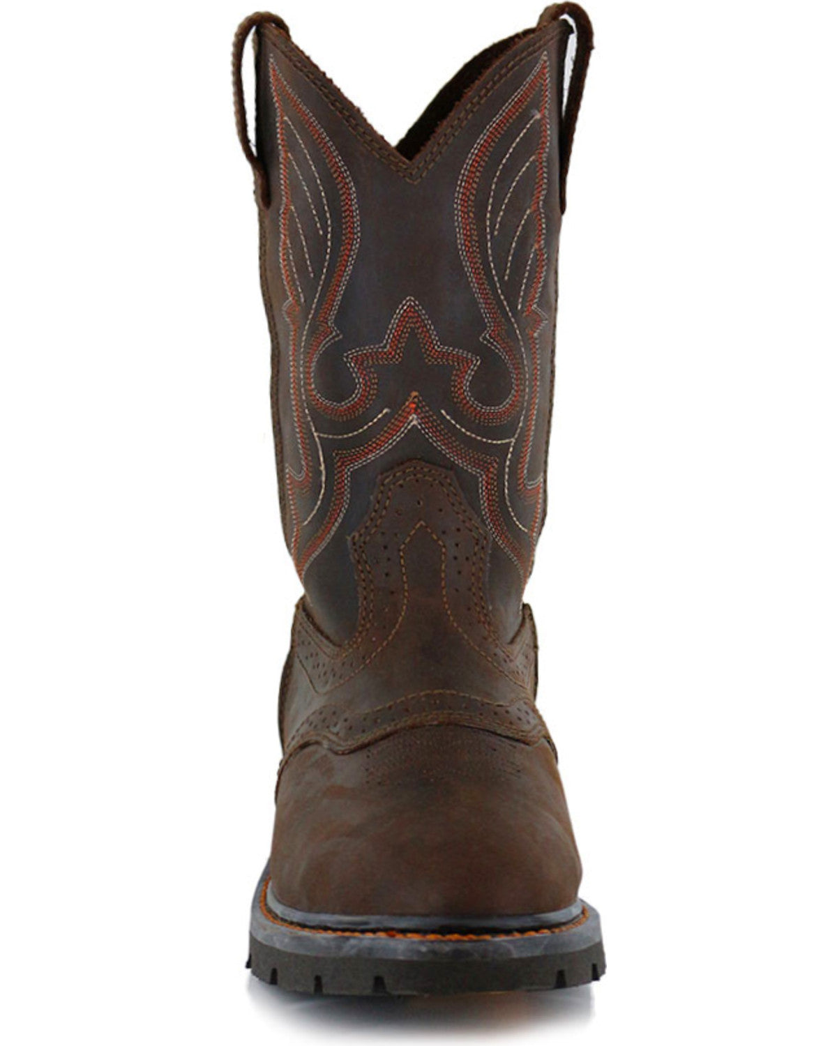 Men's Mustang Western Pull-On Work Boots - Soft Toe | Cody James Sale