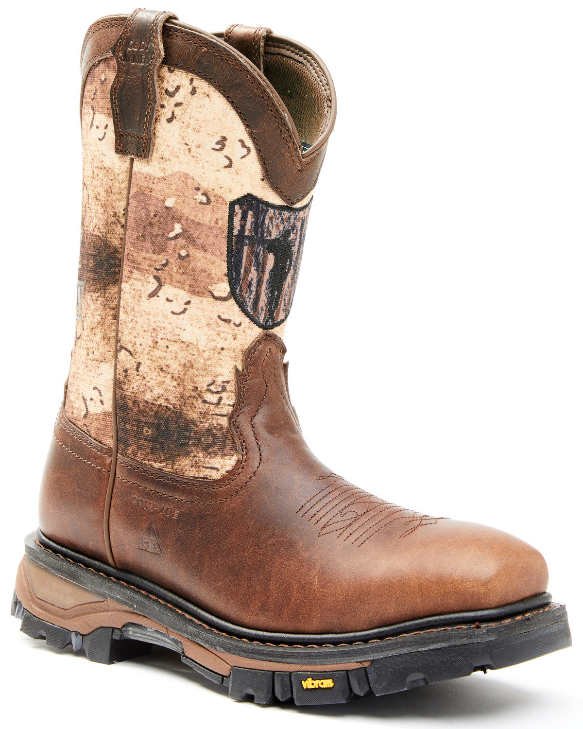 Men's 11" Camo Flag Decimator Work Boot - Composite Toe | Cody James Sale