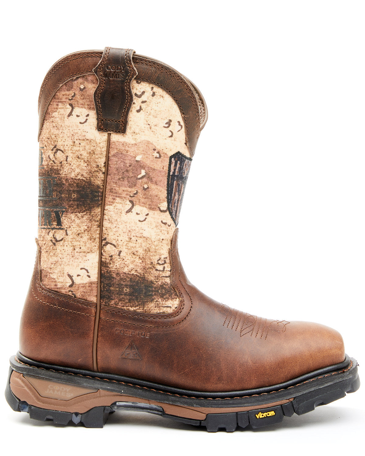 Men's 11" Camo Flag Decimator Work Boot - Composite Toe | Cody James Sale
