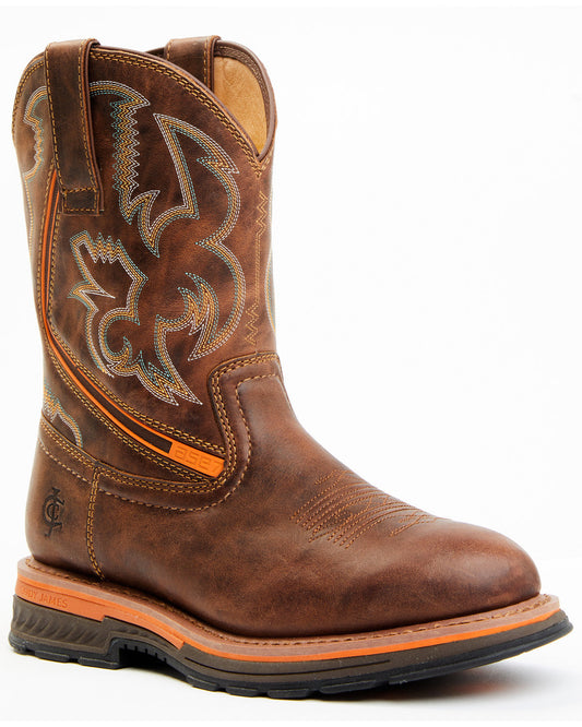 Men's 10" Disruptor Tyche Chill Zone Soft Pull-On Work Boot | Cody James Sale