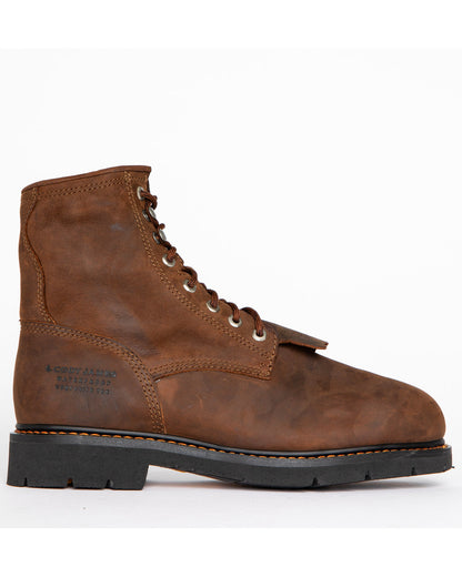Men's 8" Mustang Lace-Up Kiltie Waterproof Work Boots - Com | Cody James Sale