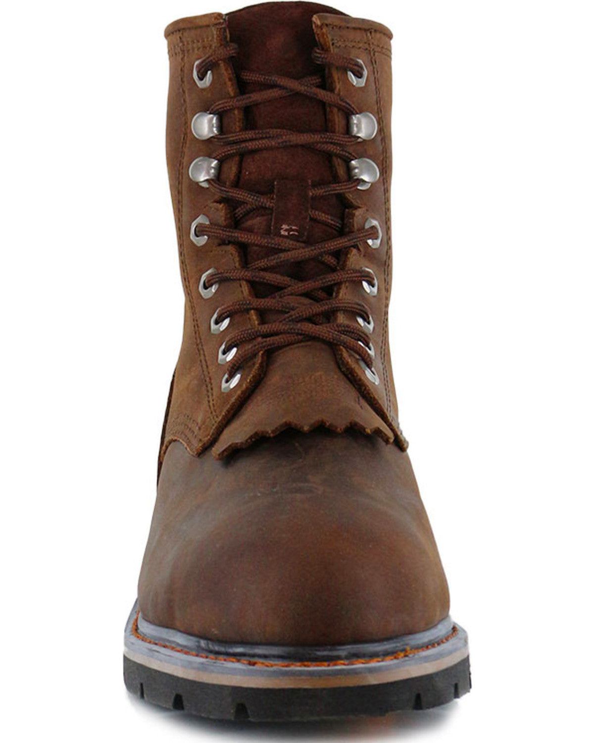 Men's 8" Mustang Lace-Up Kiltie Waterproof Work Boots - Com | Cody James Sale