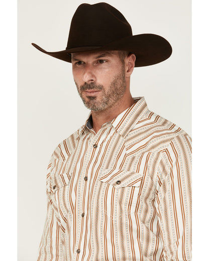 Men's Sierra Southwestern Striped Long Sleeve Snap Western | Cody James Clothing