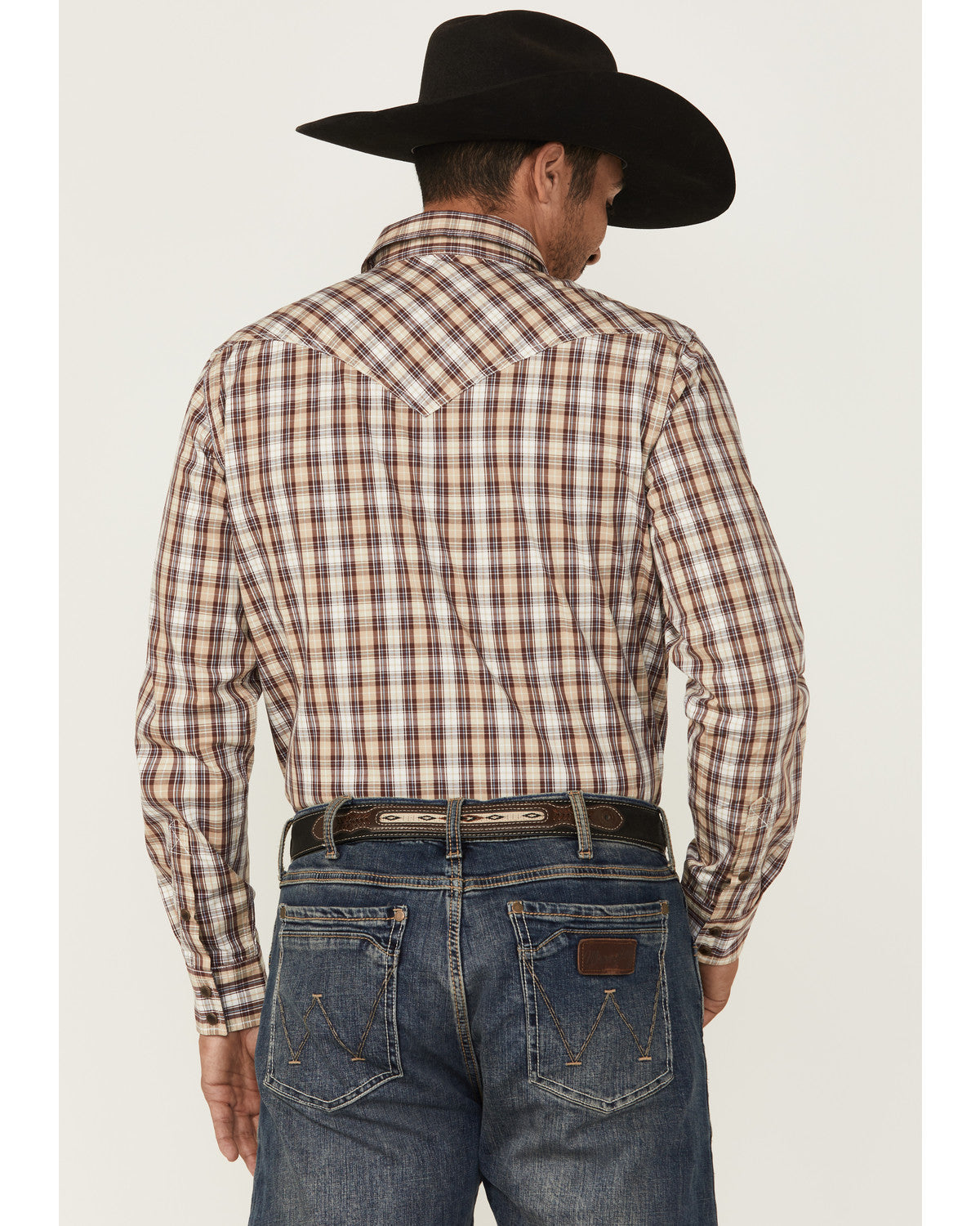 Men's Bradford Plaid Print Long Sleeve Snap Western Shirt | Cody James Clothing