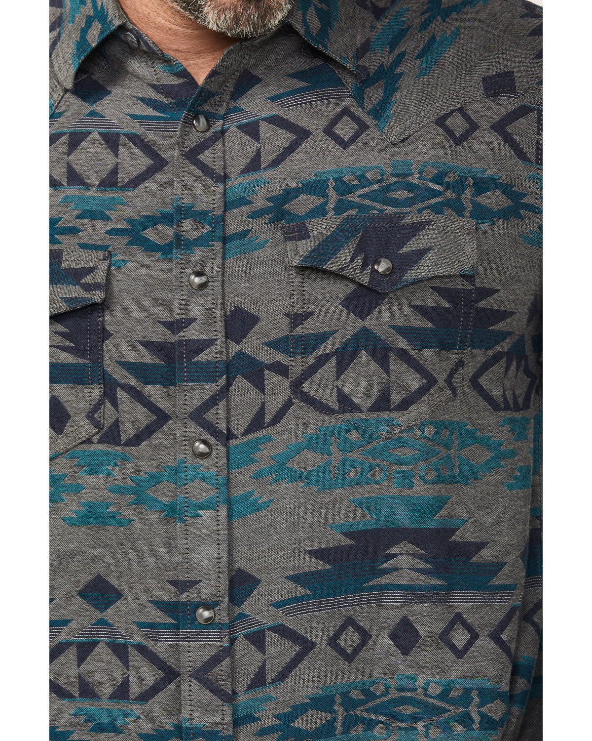 Men's Julian Southwestern Print Long Sleeve Snap Western Sh | Cody James Clothing|Sale