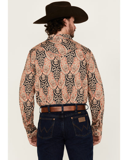 Men's Graysill Medallion Print Long Sleeve Snap Western Shi | Cody James Clothing|Sale