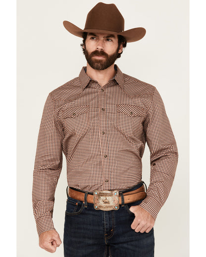 Men's Ramon Plaid Print Long Sleeve Snap Western Shirt | Cody James Clothing|Sale