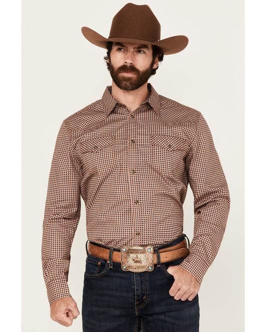 Men's Ramon Plaid Print Long Sleeve Snap Western Shirt | Cody James Clothing|Sale