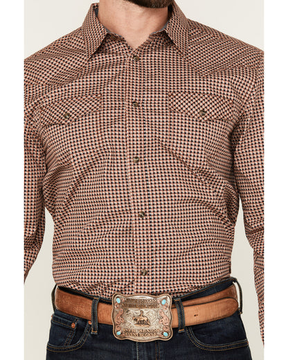 Men's Ramon Plaid Print Long Sleeve Snap Western Shirt | Cody James Clothing|Sale