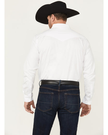 Black 1978® Men's Lawman Solid Long Sleeve Button-Down West | Cody James Clothing