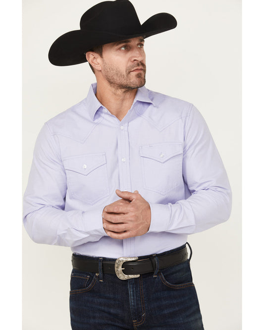 Black 1978® Men's Lawman Solid Long Sleeve Button-Down West | Cody James Clothing