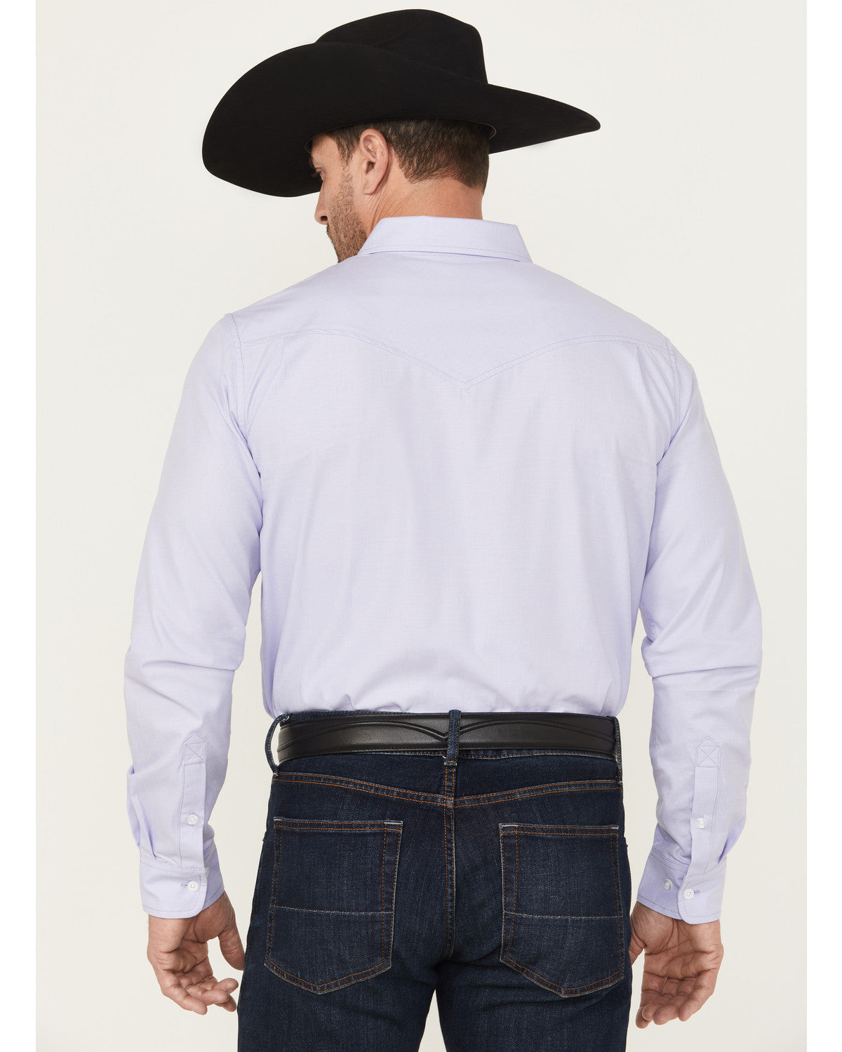 Black 1978® Men's Lawman Solid Long Sleeve Button-Down West | Cody James Clothing