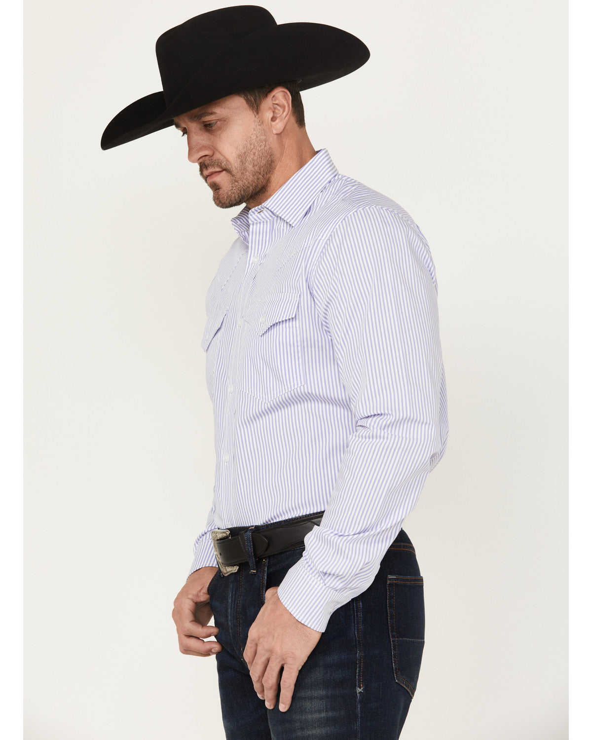 Black 1978® Men's Condor Striped Print Long Sleeve Button-D | Cody James Clothing