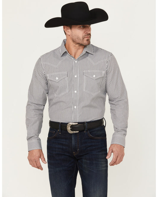 Black 1978® Men's Condor Striped Print Long Sleeve Button-D | Cody James Clothing